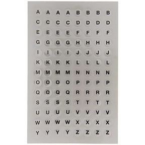 Stickers Paper Poetry - Office sticker - Alfabetet - 1 - Rico Design - Tidformera