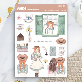 Stickers - Penpaling Paula - Anne of Green Gables - 1 - Penpaling Paula - Tidformera