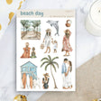 Stickers - Penpaling Paula - Beach day - 1 - Penpaling Paula - Tidformera