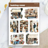 Stickers - Penpaling Paula - Bookshop Scenes - 1 - Penpaling Paula - Tidformera