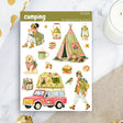 Stickers - Penpaling Paula - Camping - 1 - Penpaling Paula - Tidformera