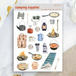 Stickers - Penpaling Paula - Camping Supplies - 1 - Penpaling Paula - Tidformera