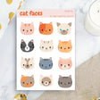 Stickers - Penpaling Paula - Cat faces - 1 - Penpaling Paula - Tidformera