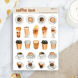 Stickers - Penpaling Paula - Coffee love - 1 - Penpaling Paula - Tidformera