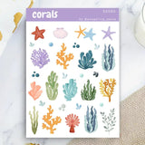 Stickers - Penpaling Paula - Corals - 1 - Penpaling Paula - Tidformera