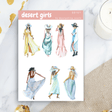 Stickers - Penpaling Paula - Desert girls - 1 - Penpaling Paula - Tidformera