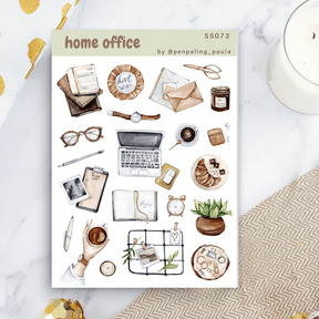Stickers - Penpaling Paula - Home office - 1 - Penpaling Paula - Tidformera