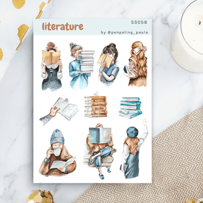 Stickers - Penpaling Paula - Literature - 1 - Penpaling Paula - Tidformera