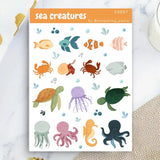 Stickers - Penpaling Paula - Sea Creatures - 1 - Penpaling Paula - Tidformera