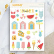 Stickers - Penpaling Paula - Summer - 1 - Penpaling Paula - Tidformera