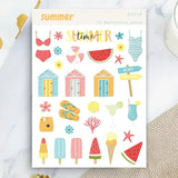Stickers - Penpaling Paula - Summer - 1 - Penpaling Paula - Tidformera