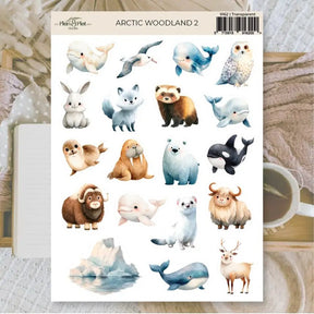 Stickers Plan & Plot Studio Vinyl - Arctic Woodland 2 - 1 - Plan & Plot Studio - Tidformera
