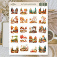 Stickers Plan & Plot Studio Vinyl - Autumn Landscape - 1 - Plan & Plot Studio - Tidformera