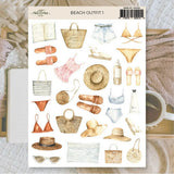 Stickers Plan & Plot Studio Vinyl - Beach Outfit 1 - 1 - Plan & Plot Studio - Tidformera