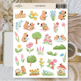 Stickers Plan & Plot Studio Vinyl - Capybara - 1 - Plan & Plot Studio - Tidformera