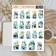 Stickers Plan & Plot Studio Vinyl - Cat Flower Jars - 1 - Plan & Plot Studio - Tidformera