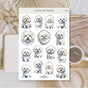 Stickers Plan & Plot Studio Vinyl - Coton de tulear - 1 - Plan & Plot Studio - Tidformera