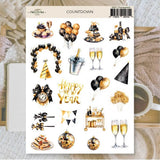 Stickers Plan & Plot Studio Vinyl - Countdown - 1 - Plan & Plot Studio - Tidformera