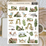 Stickers Plan & Plot Studio - Vinyl - Countryside Houses - 1 - Plan & Plot Studio - Tidformera