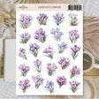 Stickers Plan & Plot Studio Vinyl - Crocus Flowers - 1 - Plan & Plot Studio - Tidformera