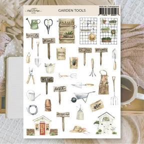 Stickers Plan & Plot Studio Vinyl - Garden Tools - 1 - Plan & Plot Studio - Tidformera