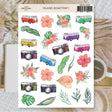 Stickers Plan & Plot Studio Vinyl - Island Roadtrip 1 - 1 - Plan & Plot Studio - Tidformera