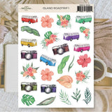Stickers Plan & Plot Studio Vinyl - Island Roadtrip 1 - 1 - Plan & Plot Studio - Tidformera