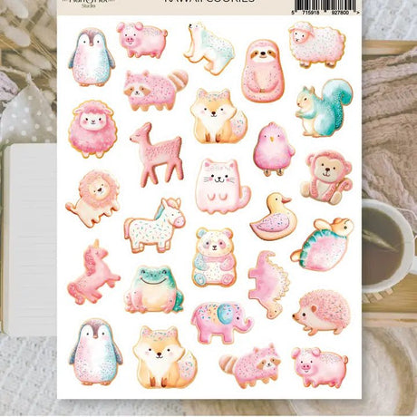 Stickers Plan & Plot Studio Vinyl - Kawaii Cookies - 1 - Plan & Plot Studio - Tidformera