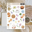 Stickers Plan & Plot Studio Vinyl - Picnic & Flowers - 1 - Plan & Plot Studio - Tidformera
