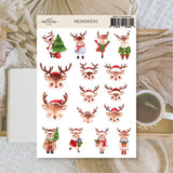 Stickers Plan & Plot Studio Vinyl - Reindeers - 1 - Plan & Plot Studio - Tidformera