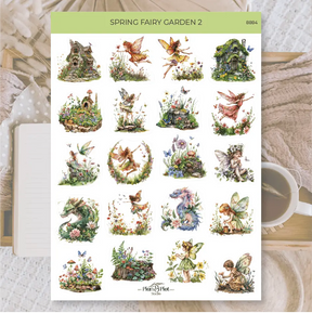 Stickers Plan & Plot Studio - Vinyl - Spring fairy garden 2 - 1 - Plan & Plot Studio - Tidformera