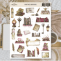 Stickers Plan & Plot Studio Vinyl - Vintage Books - 1 - Plan & Plot Studio - Tidformera