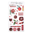 Stickers - Retro Rainbow Collection - Radiant Red - 1 - The Well-Appointed Desk - Tidformera