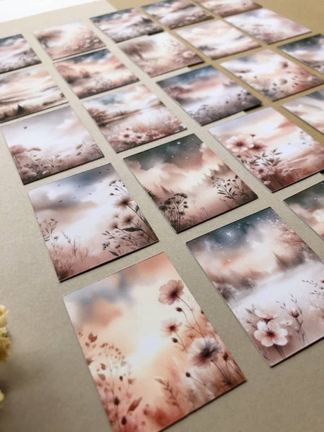 Stickers - T's Stationery - Dreamy Wildflower - 4 - T's Stationery - Tidformera
