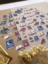 Stickers - T's Stationery - XL Witchy Books - 3 - T's Stationery - Tidformera