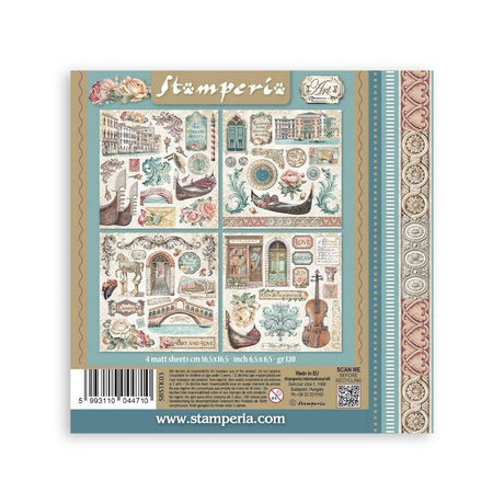 Stickers - Venice City of Art - 6 - Stamperia - Tidformera