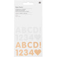 Stickersblock Paper Poetry Alfabetet - White/Craft - 1 - Rico Design - Tidformera