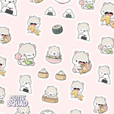 Stickersheet CutieSquad - Asian Foodies - 2 - CutieSquad - Tidformera