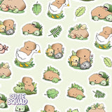 Stickersheet CutieSquad - Capy & Friends - 2 - CutieSquad - Tidformera