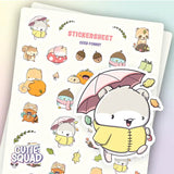 Stickersheet CutieSquad - Cozy Forest - 1 - CutieSquad - Tidformera