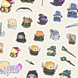 Stickersheet CutieSquad - Dungeons & Dragons - 2 - CutieSquad - Tidformera