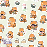 Stickersheet CutieSquad - Foodie Friends - 2 - CutieSquad - Tidformera