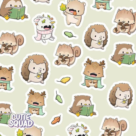 Stickersheet CutieSquad - Forest Walk - 2 - CutieSquad - Tidformera