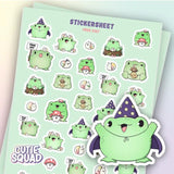 Stickersheet CutieSquad - Frog Cult - 1 - CutieSquad - Tidformera