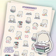 Stickersheet CutieSquad - Hamster Hobbies - 1 - CutieSquad - Tidformera