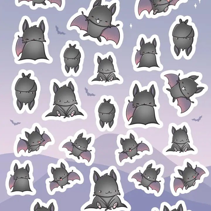 Stickersheet CutieSquad - Kawaii Bats - 2 - CutieSquad - Tidformera