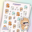 Stickersheet CutieSquad - Sakura Season - 1 - CutieSquad - Tidformera