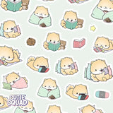 Stickersheet CutieSquad - Shiba Evening Routine - 2 - CutieSquad - Tidformera