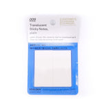 Sticky notes 009 Plain Transparent - 2,5 x 5,5 cm - 3 - Stálogy - Tidformera