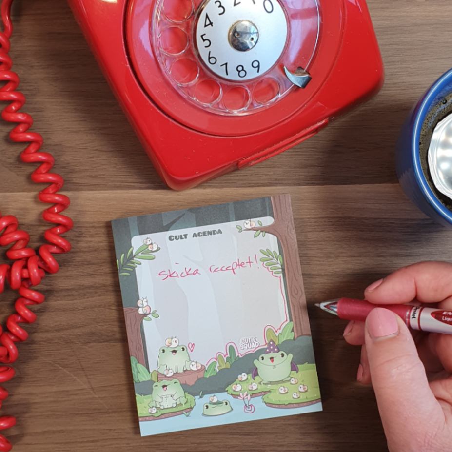 Sticky Notes - Cult Agenda - 2 - CutieSquad - Tidformera